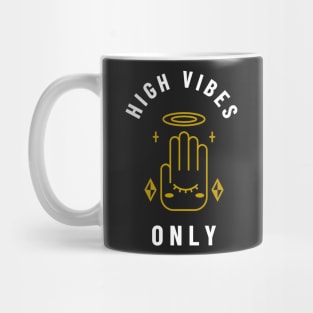 High vibes yoga lover Mug